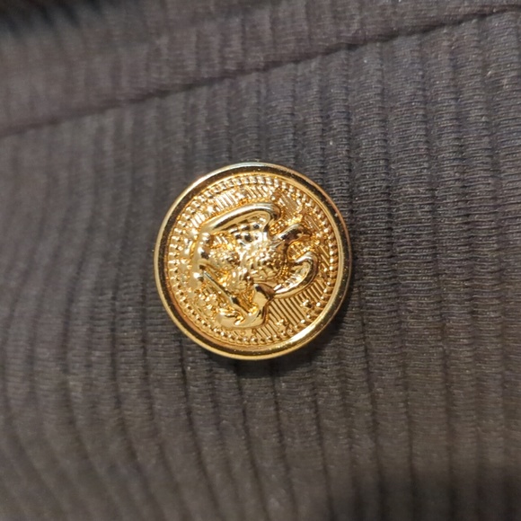 Torrid size 0X cropped military jacket - Picture 4 of 6